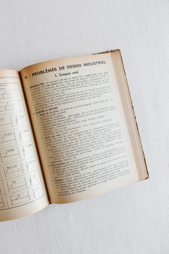 aide-mémoire de l'élève dessinateur (1955–1956)