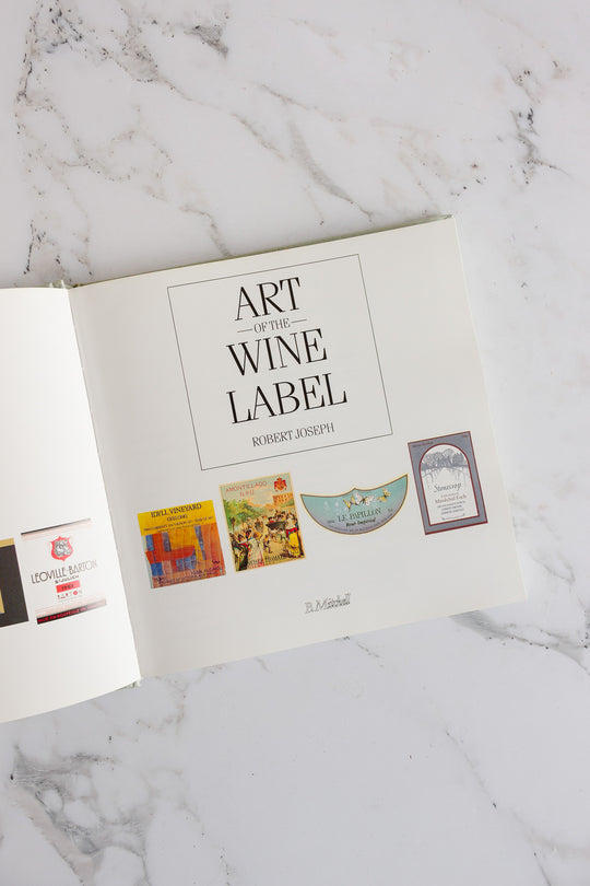 the art of the wine label vintage coffee table book