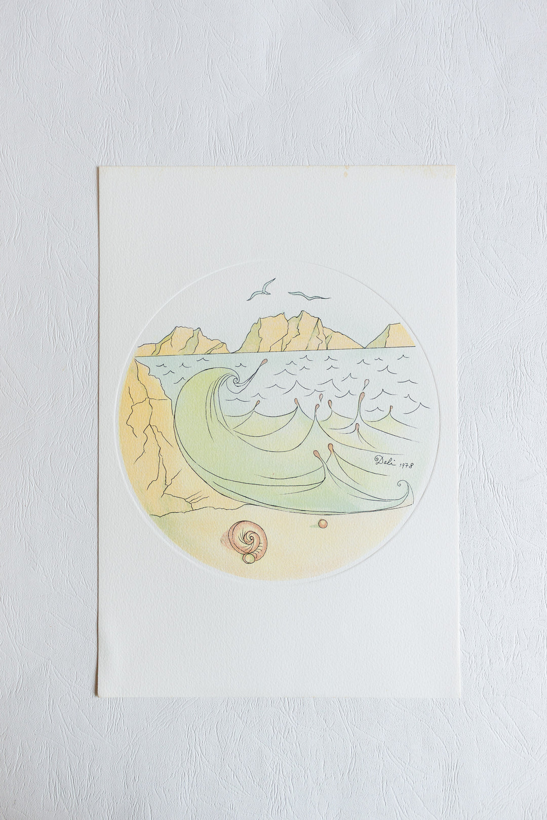 1970s Salvador Dali "zodiac" lithographs - including three signed lithographs