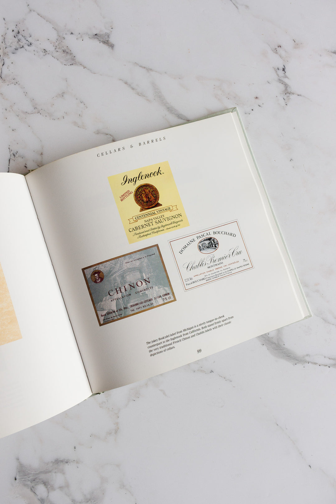 the art of the wine label vintage coffee table book