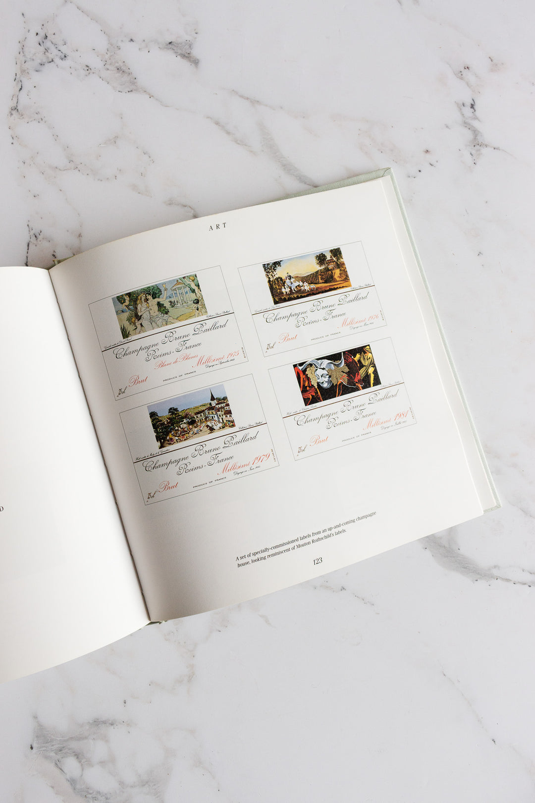 the art of the wine label vintage coffee table book