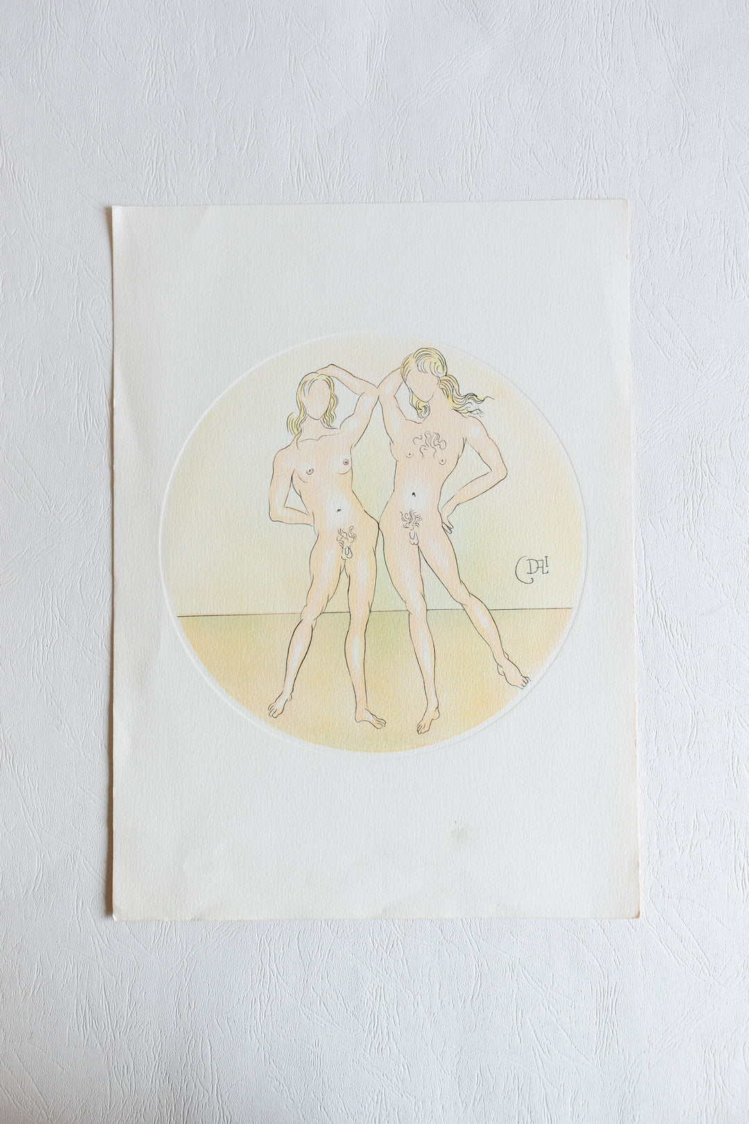 1970s Salvador Dali "zodiac" lithographs - including three signed lithographs