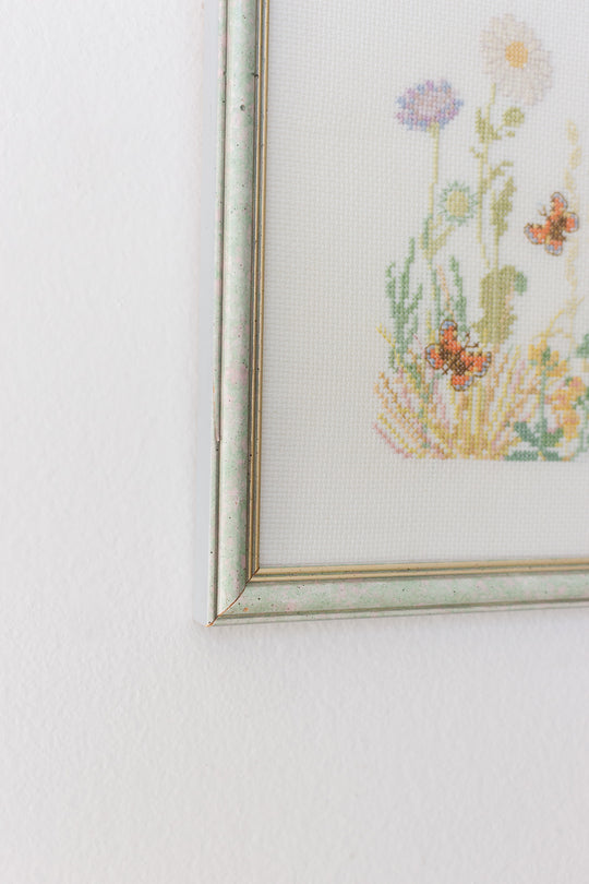 les papillons en broderie