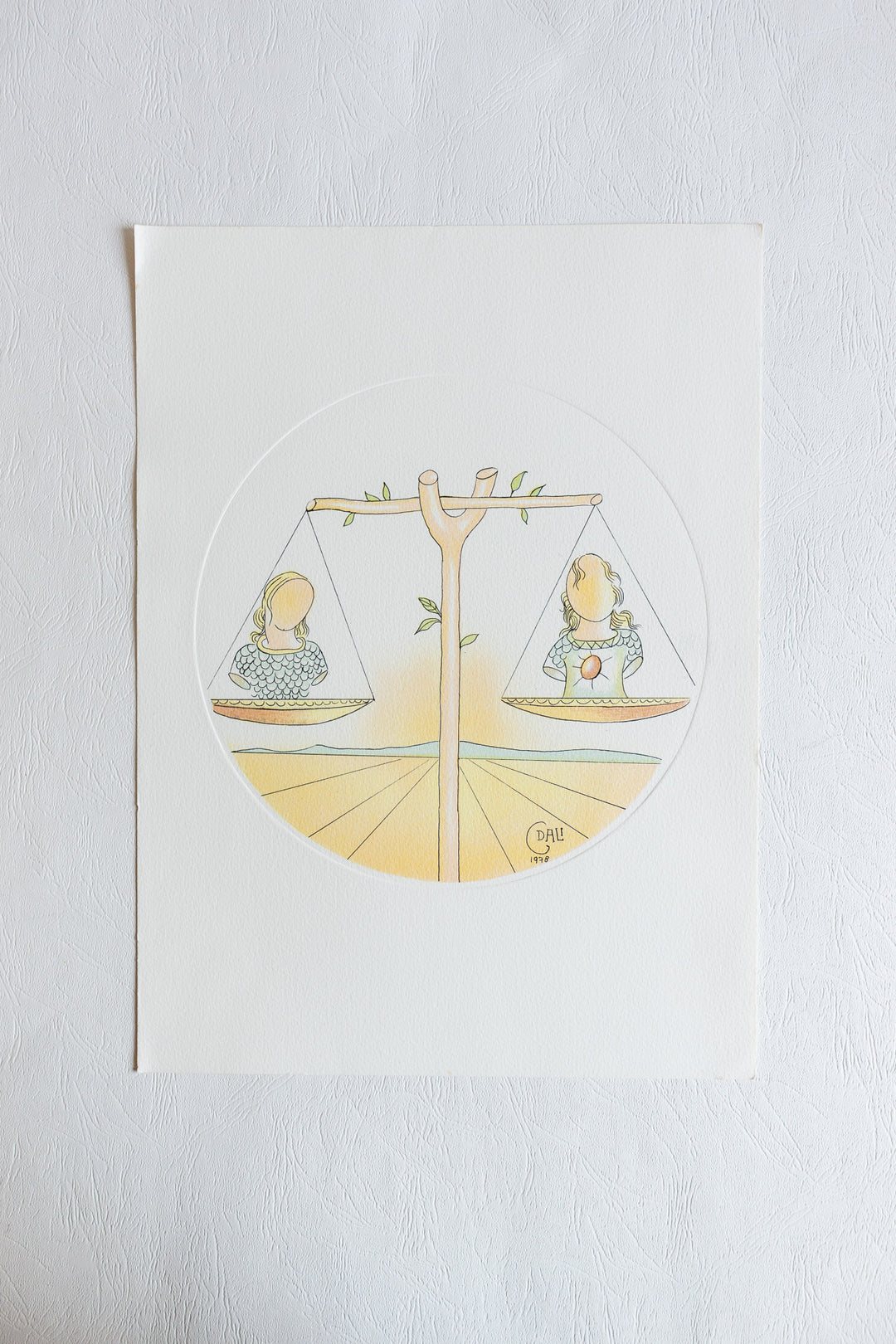 1970s Salvador Dali "zodiac" lithographs - including three signed lithographs