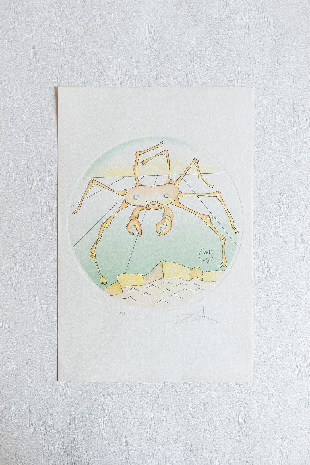 1970s Salvador Dali "zodiac" lithographs - including three signed lithographs