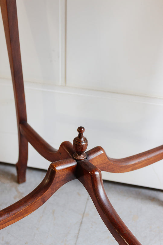 pair of vintage Italian marquetry tables