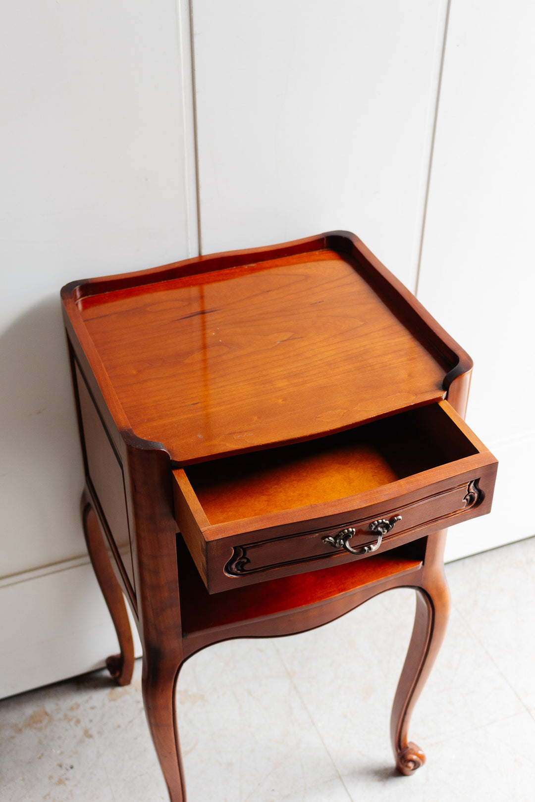 antique louis xv style table or nightstand