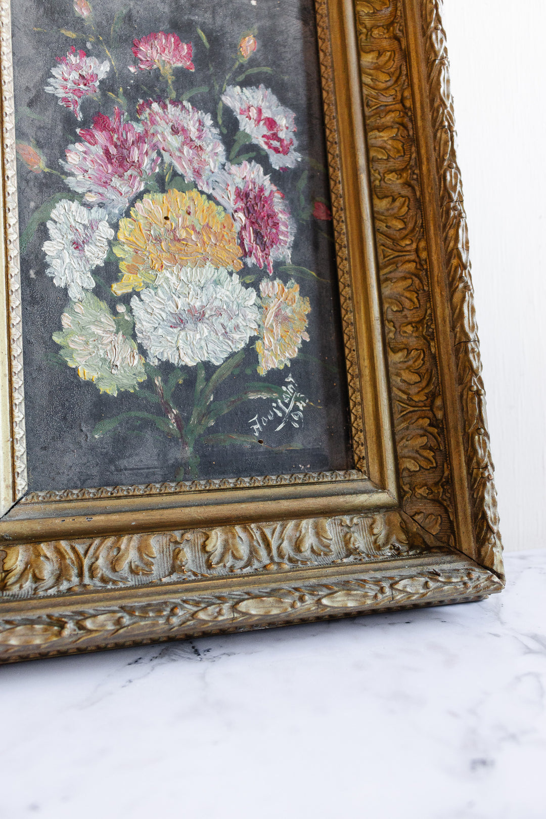 une scène florale maussade