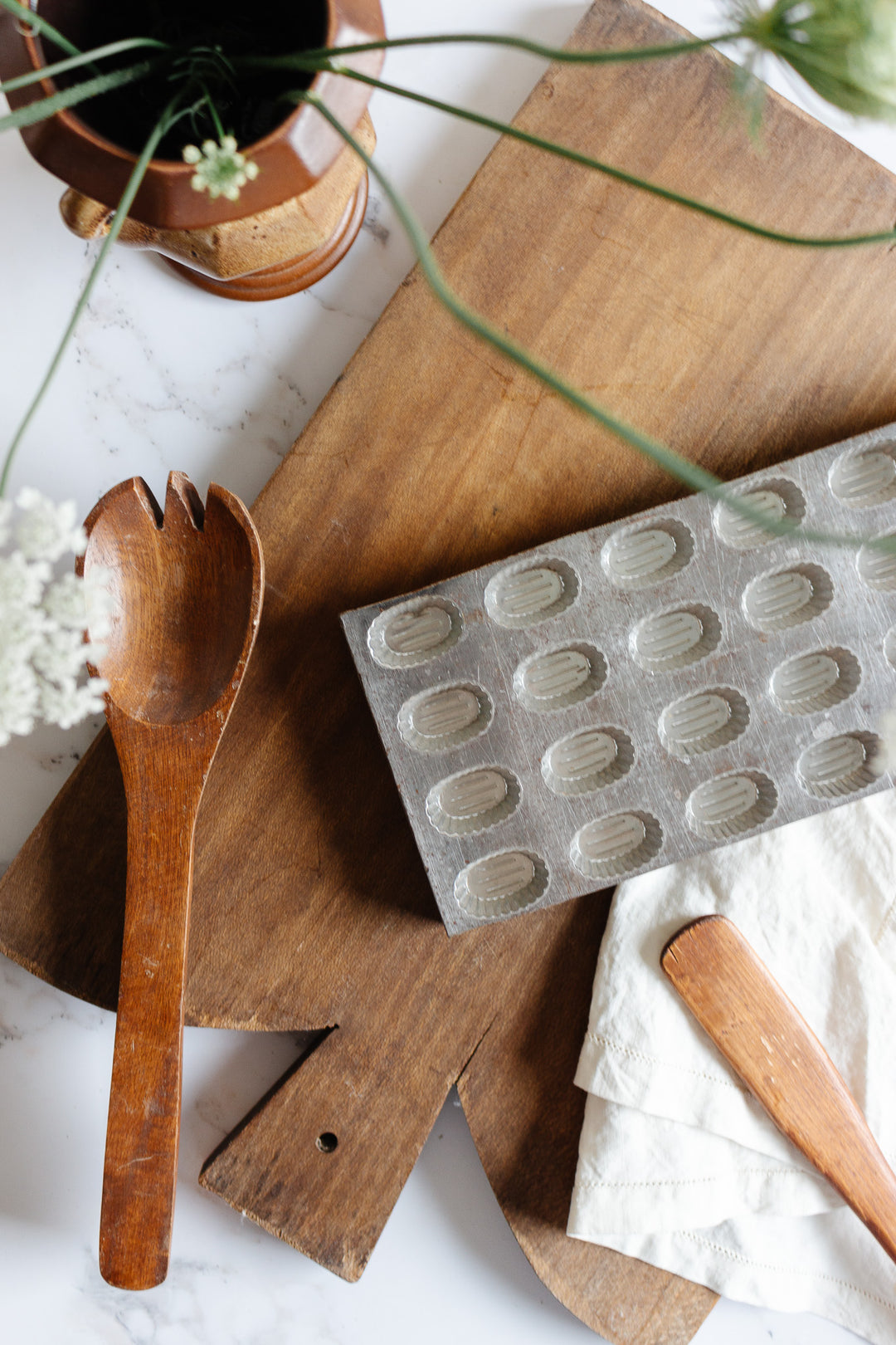 turn of the century Italian stamped cast iron chocolate mould