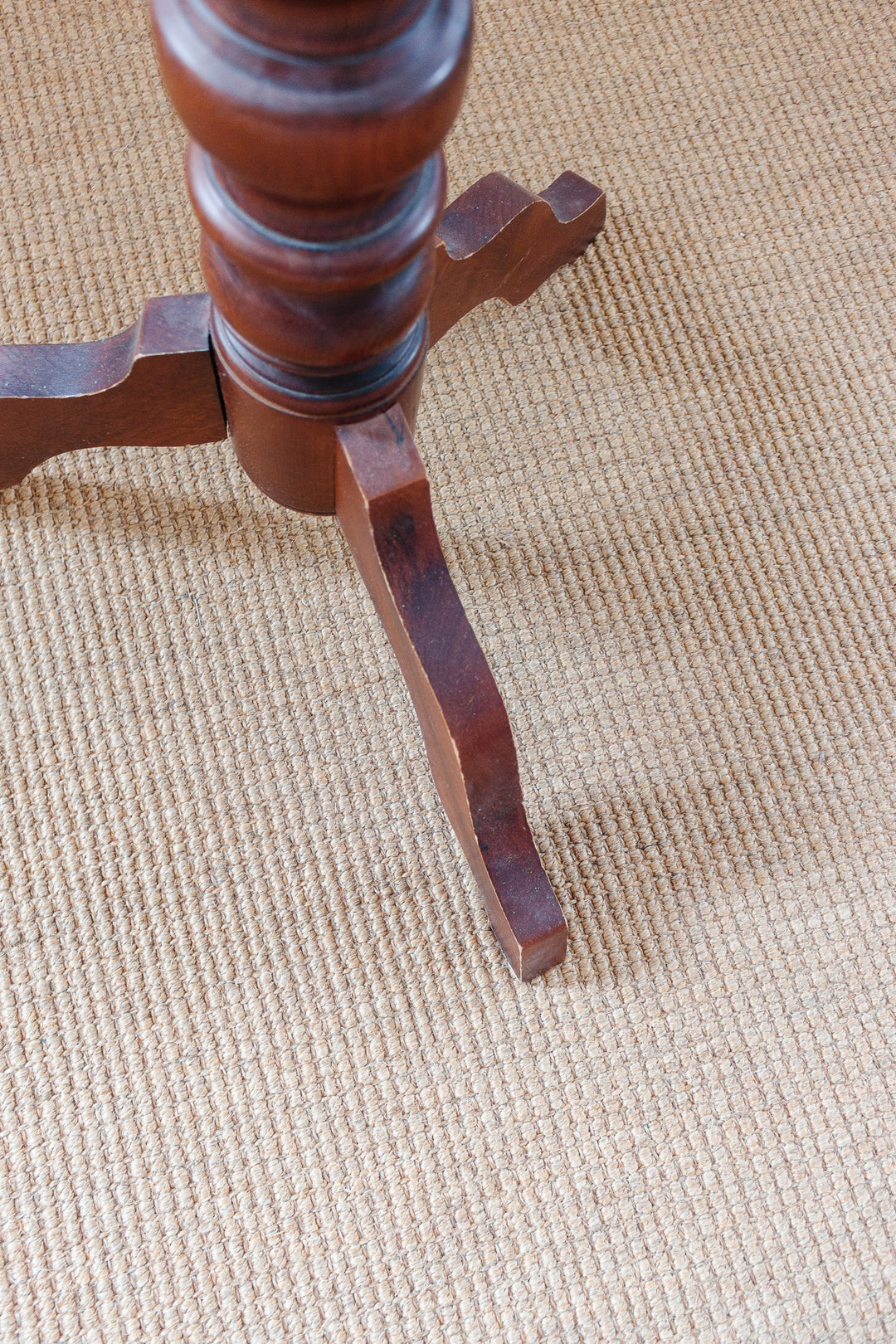 antique mahogany barley twist hall tree