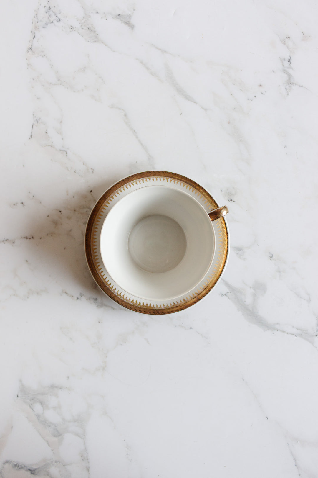 vintage french "toi" tea cup