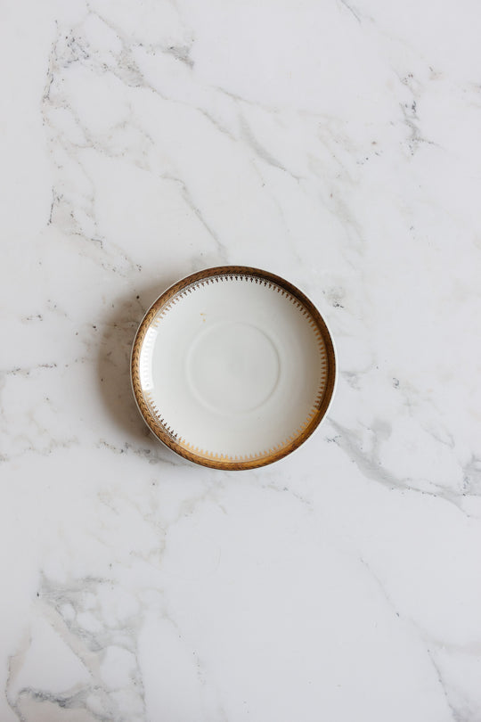 vintage french "toi" tea cup