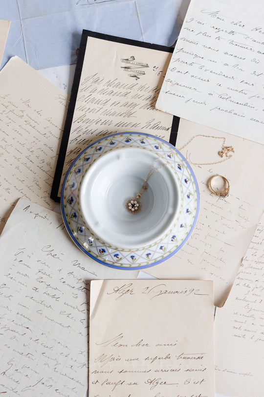 vintage "val de l'or" limoges porcelain "cendrier"