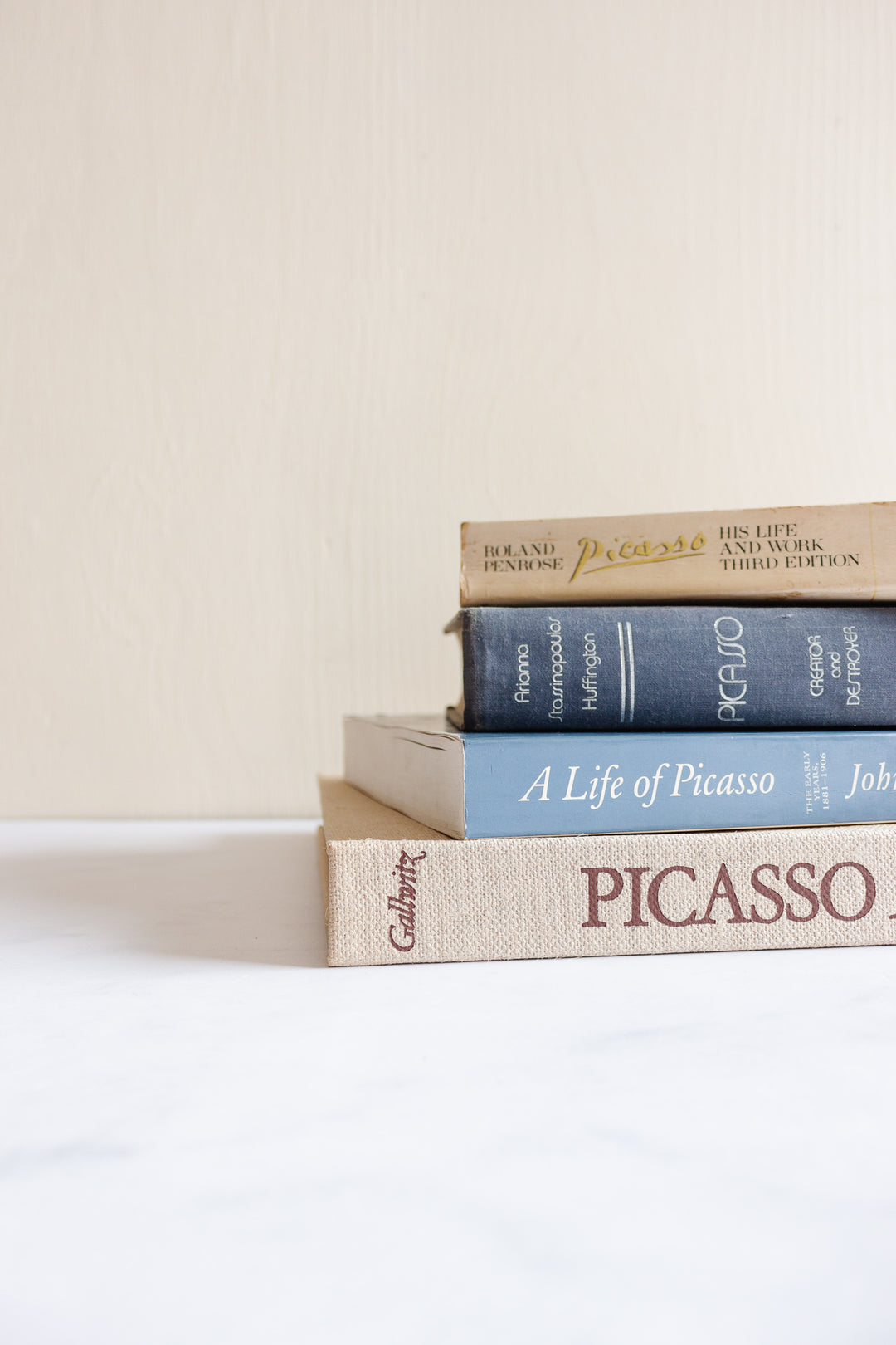 "a life of picasso" vintage art book