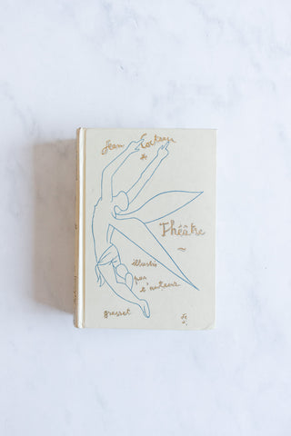 vintage book, “Théâtre” Volume II, written & illustrated by Jean Cocteau