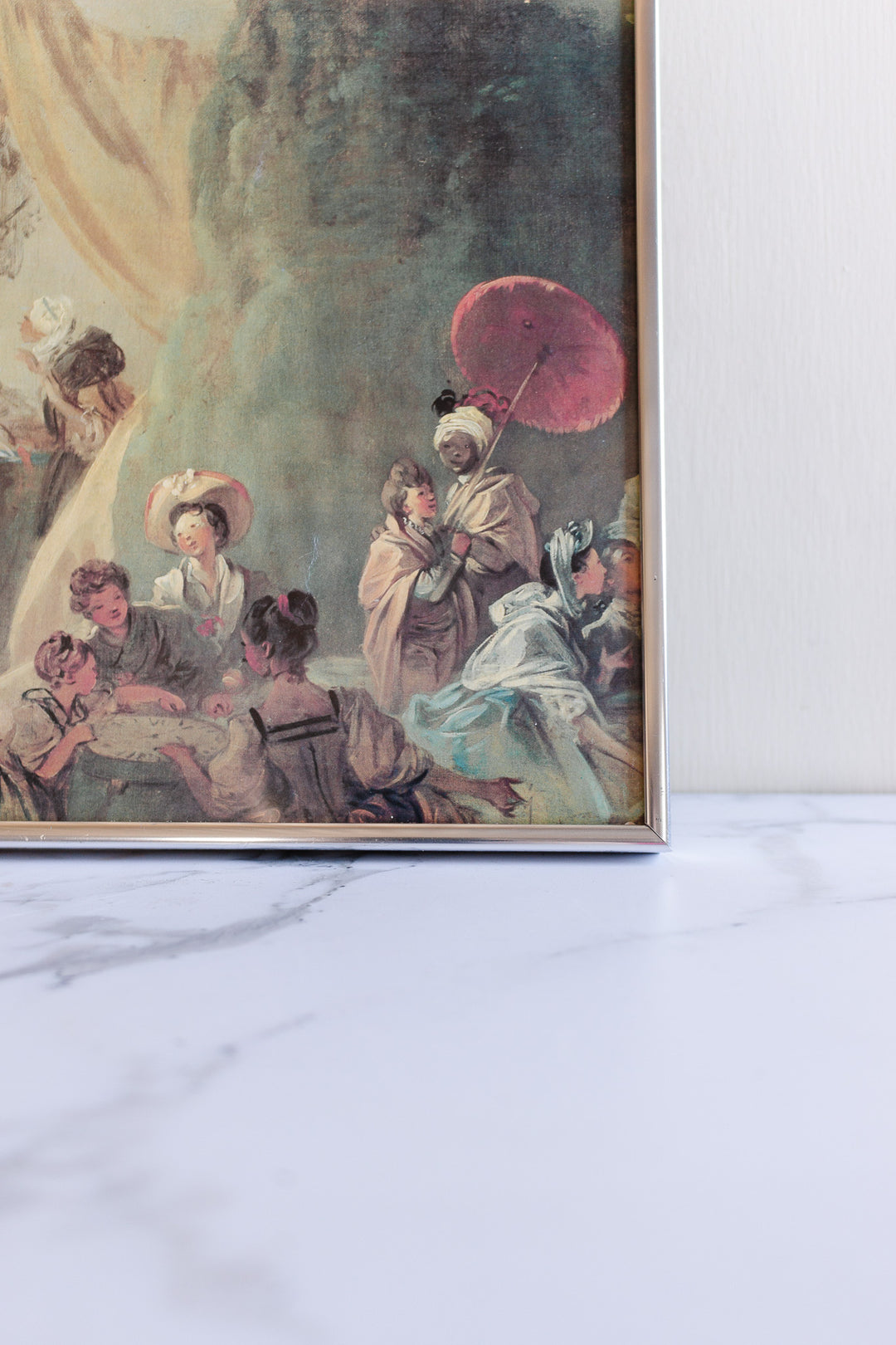 vintage french art exhibition poster, Jean-Honoré Fragonard at the Grand Palais