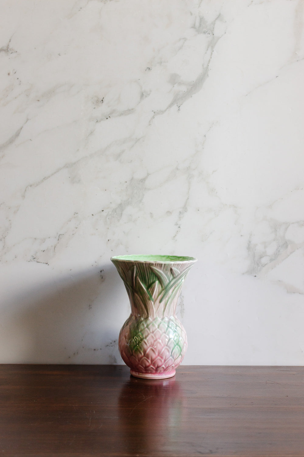 vintage SylviaC earthenware vase