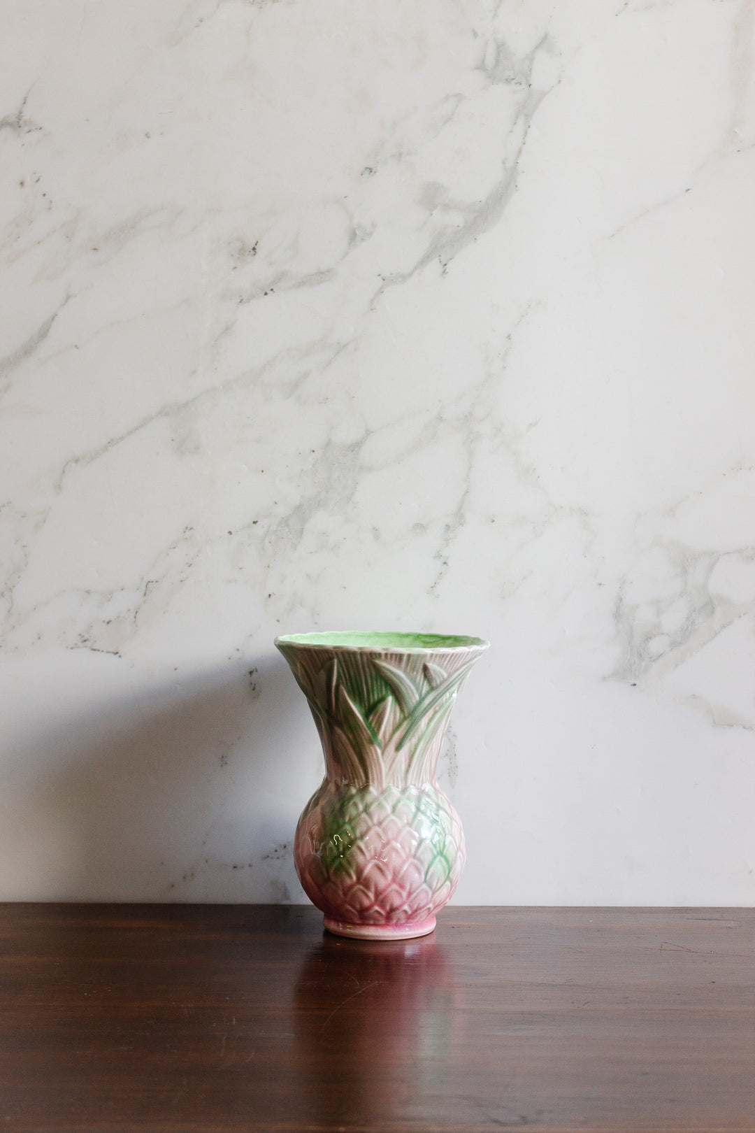 vintage SylviaC earthenware vase