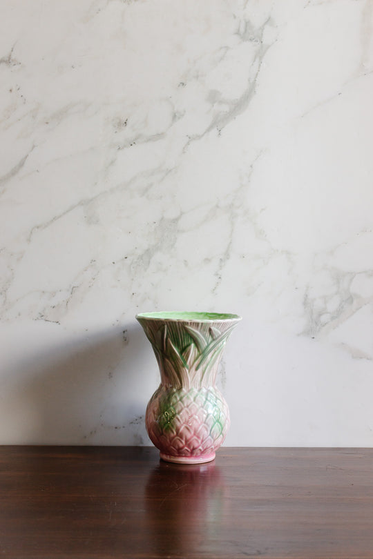 vintage SylviaC earthenware vase