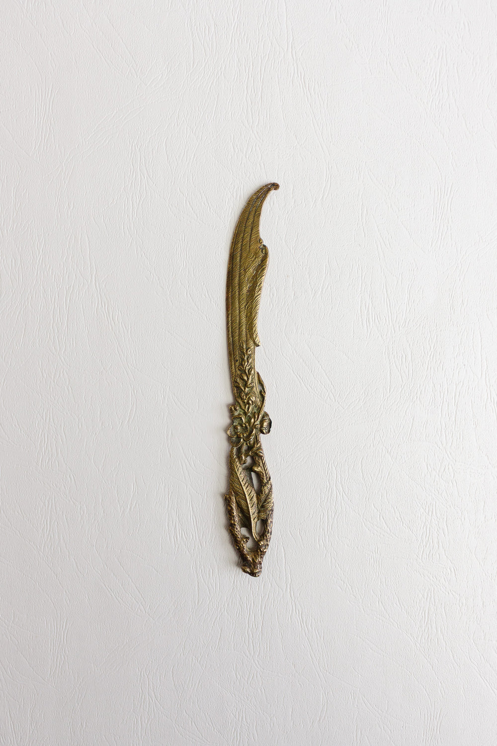 antique french art nouveau brass "coupe papier"
