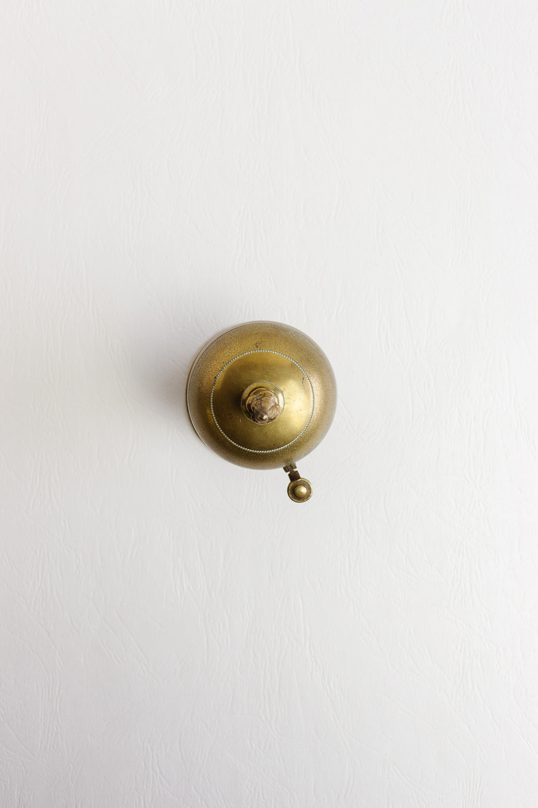 antique french brass hotel concierge bell