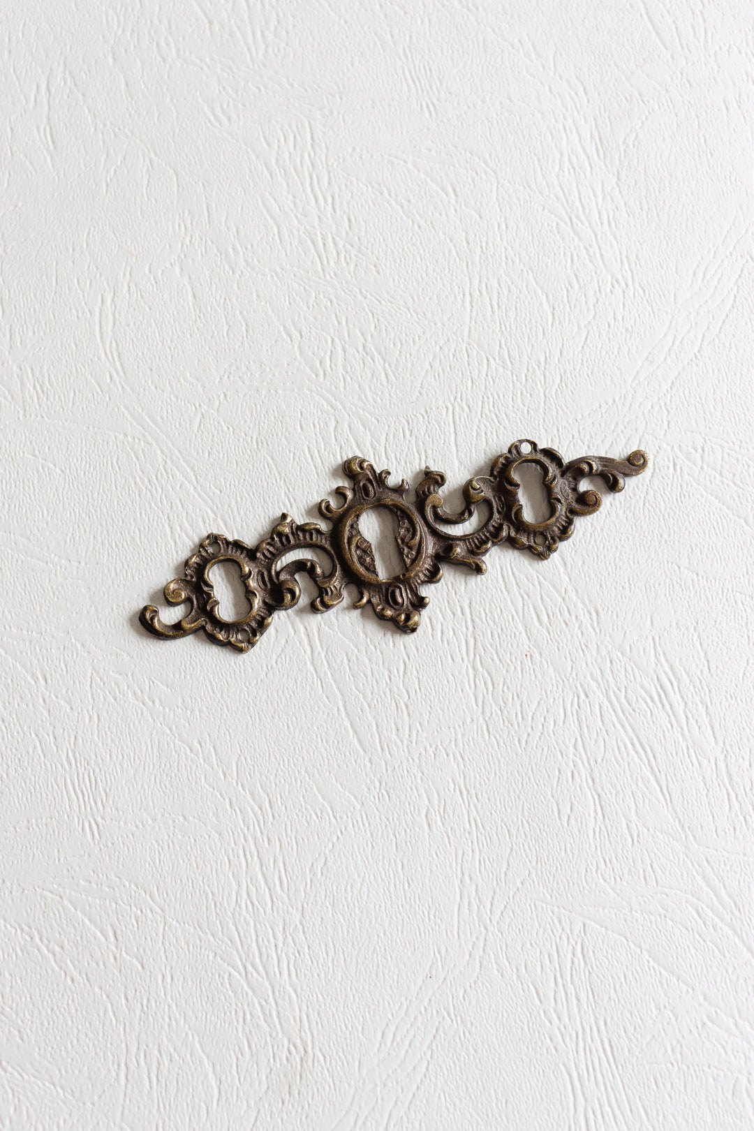 antique french keyhole escutcheon iii