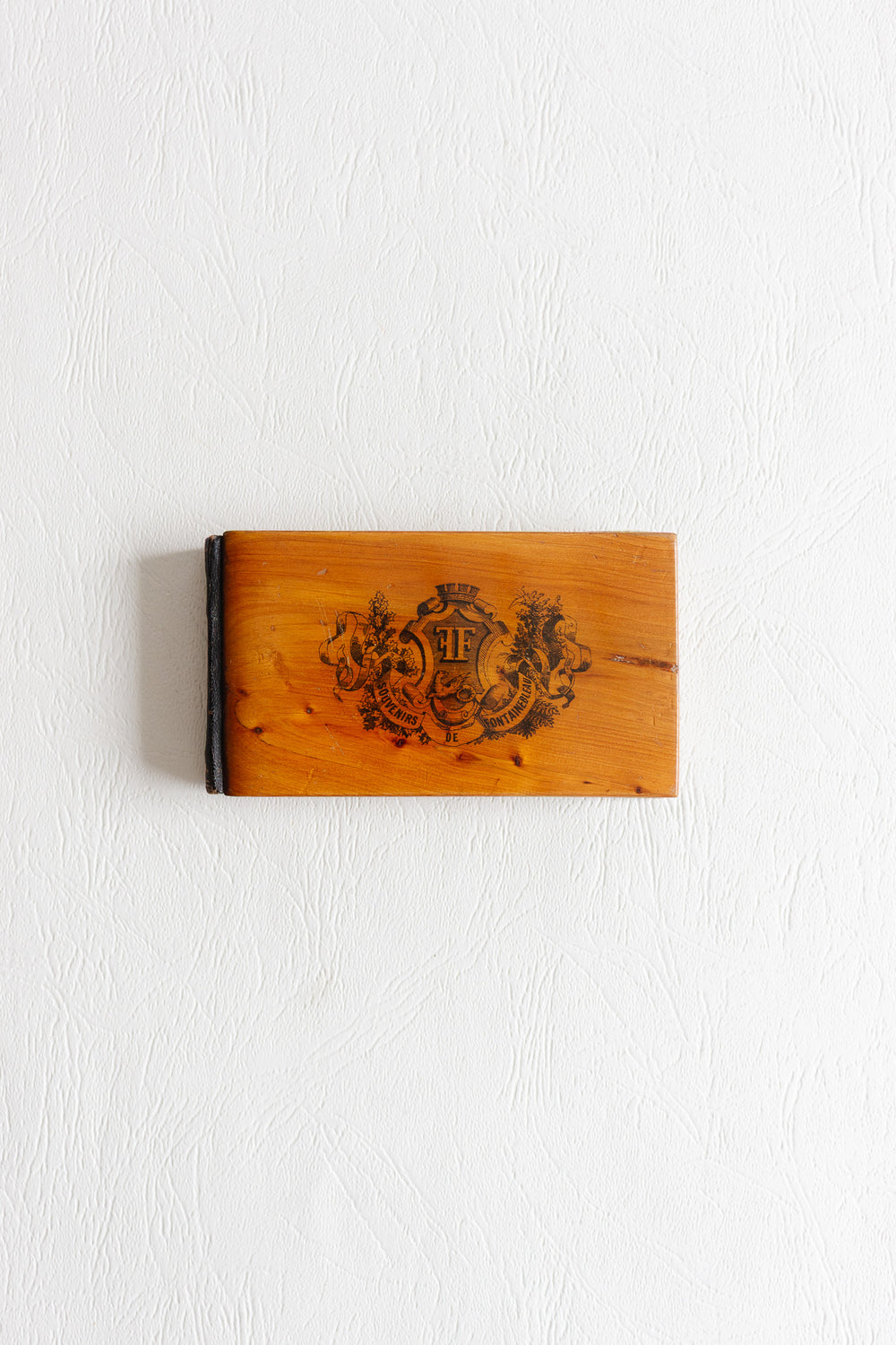 Antique French monogrammed booklet with original miniature engravings "Album Genevrier"