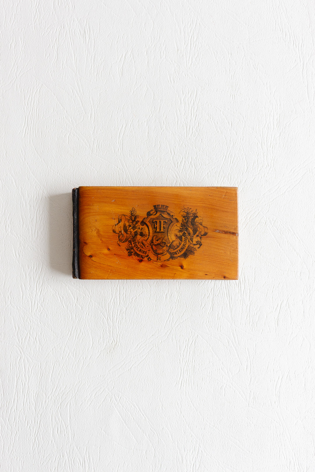 Antique French monogrammed booklet with original miniature engravings "Album Genevrier"