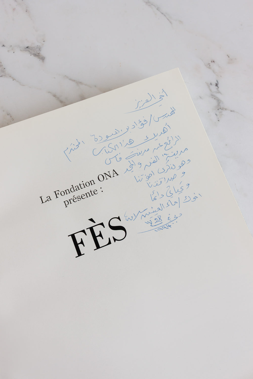 "fès cité de l'art et du savoir" vintage moroccan art book