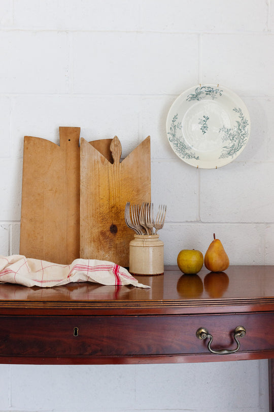 antique French bread board