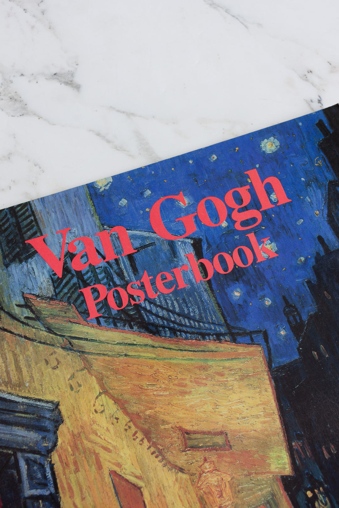van gogh book posterbook with a pair of posters