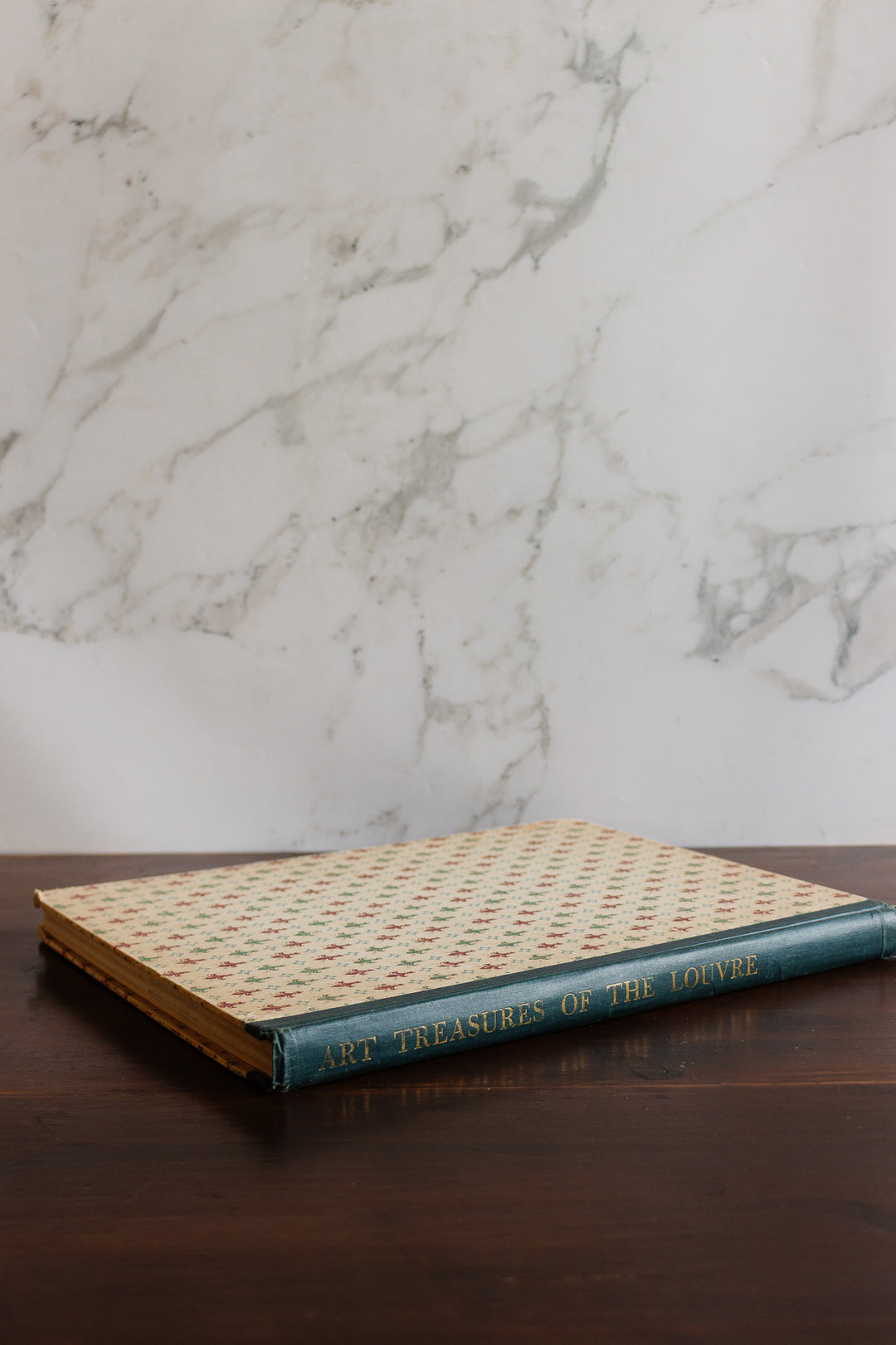 "art treasures of the louvre" vintage book
