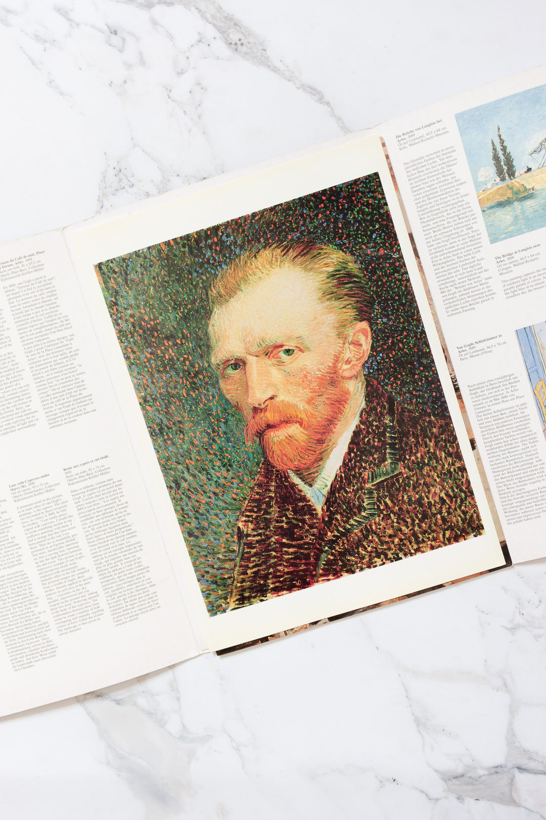 van gogh book posterbook with a pair of posters