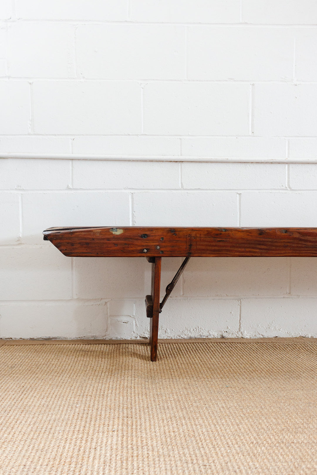 antique french farmhouse bench