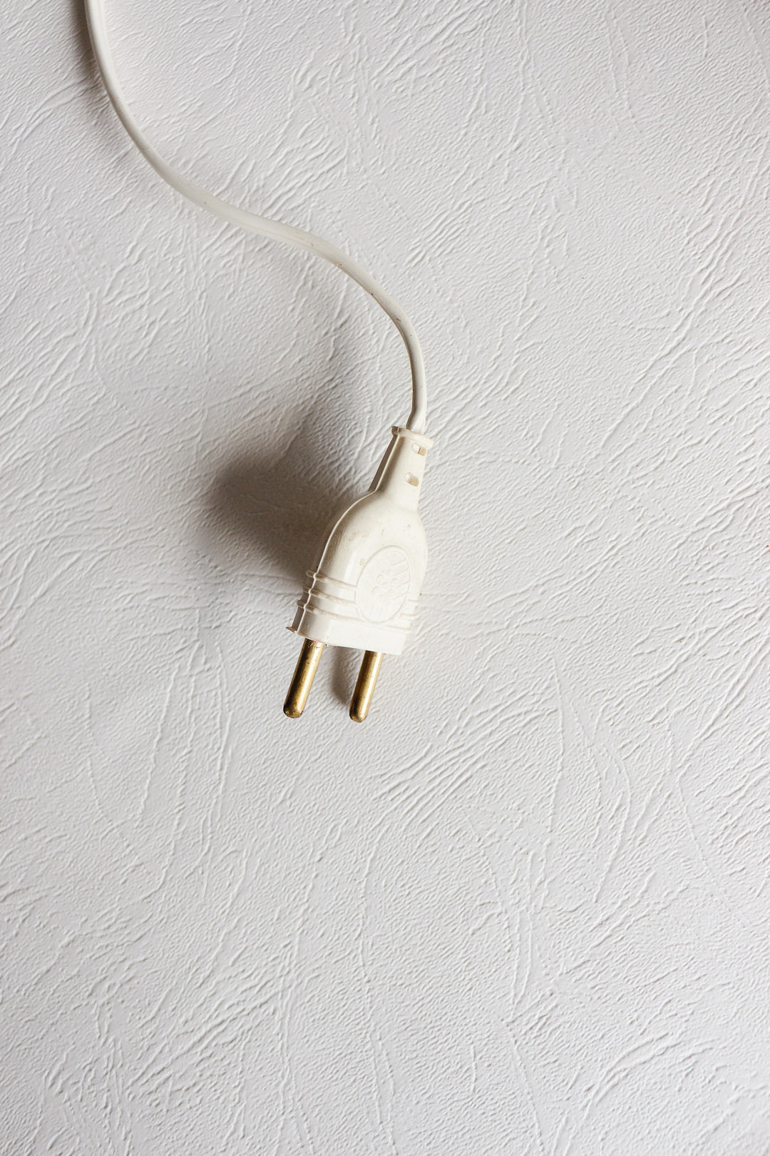 vintage french pottery lamp with dornbush shade