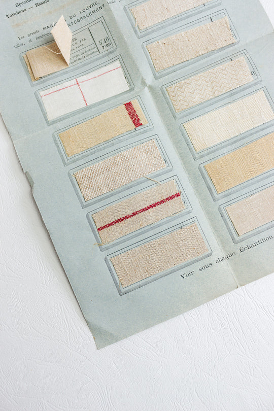 grands magasins du louvre - specimens de linge d'office