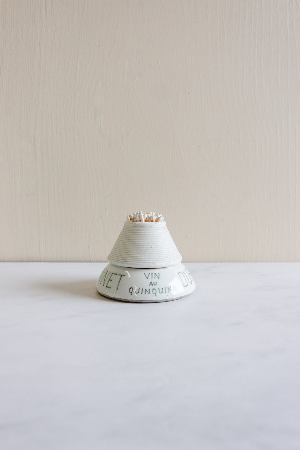 antique French dubonnet advertising match strike