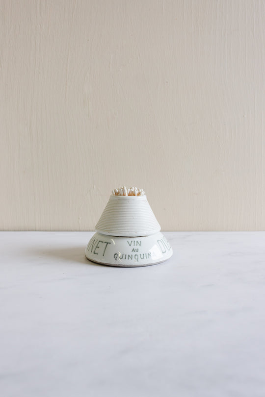 antique French dubonnet advertising match strike