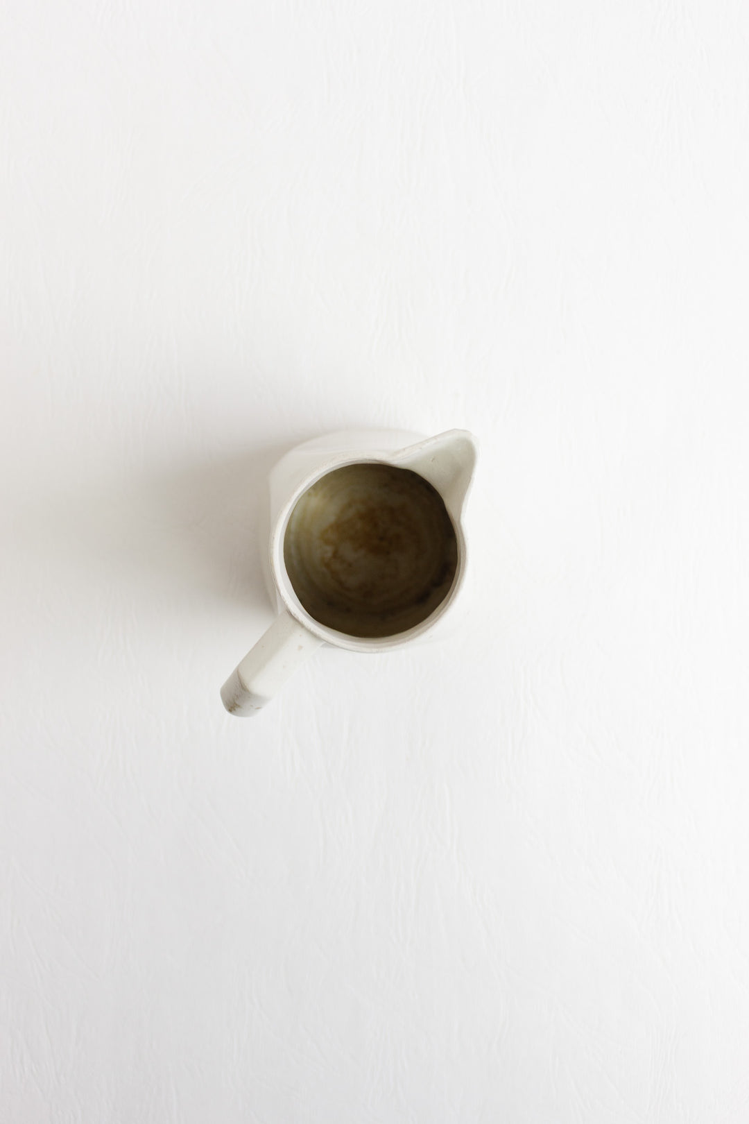 vintage french faïence geometric creamer