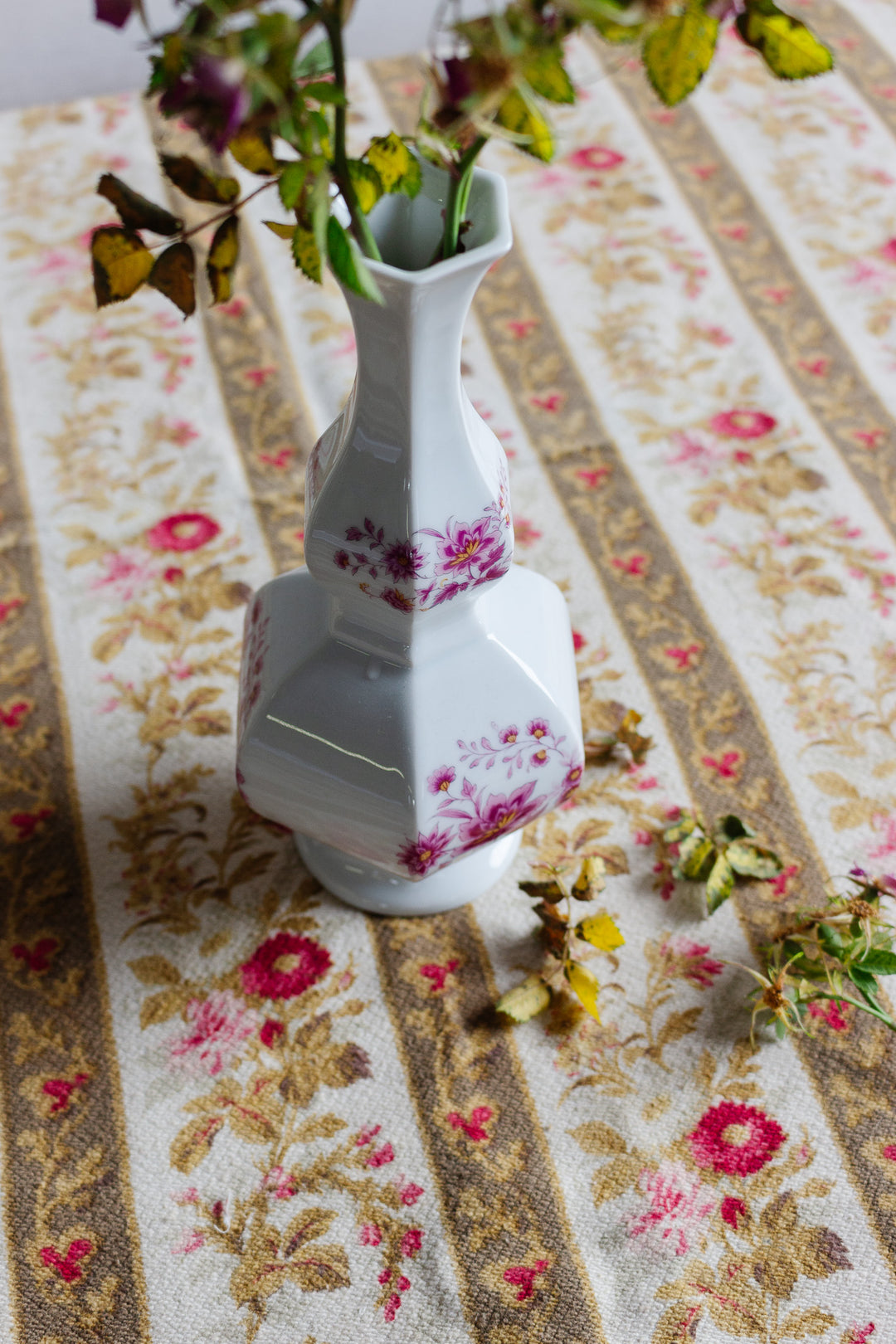 vintage french limoges fontaine moreau vase