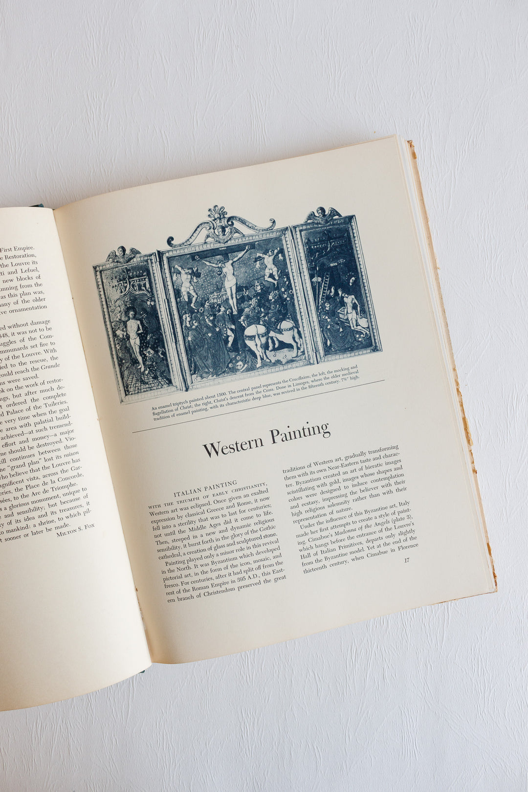 "art treasures of the louvre" vintage book