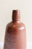 set of antique european stoneware bottles