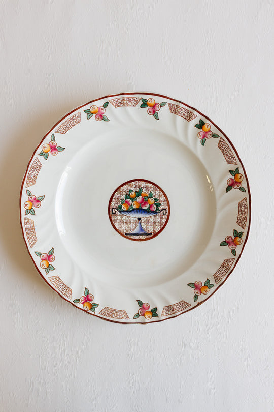 longwy art deco "maurice" platter