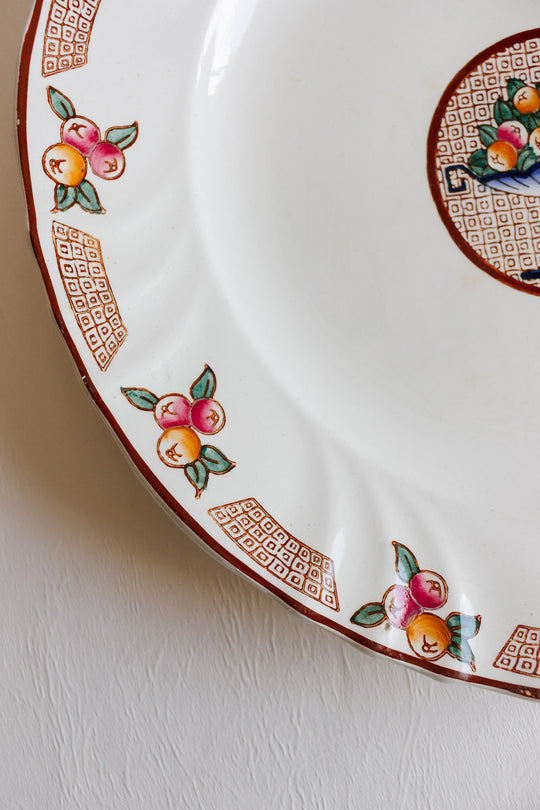longwy art deco "maurice" platter