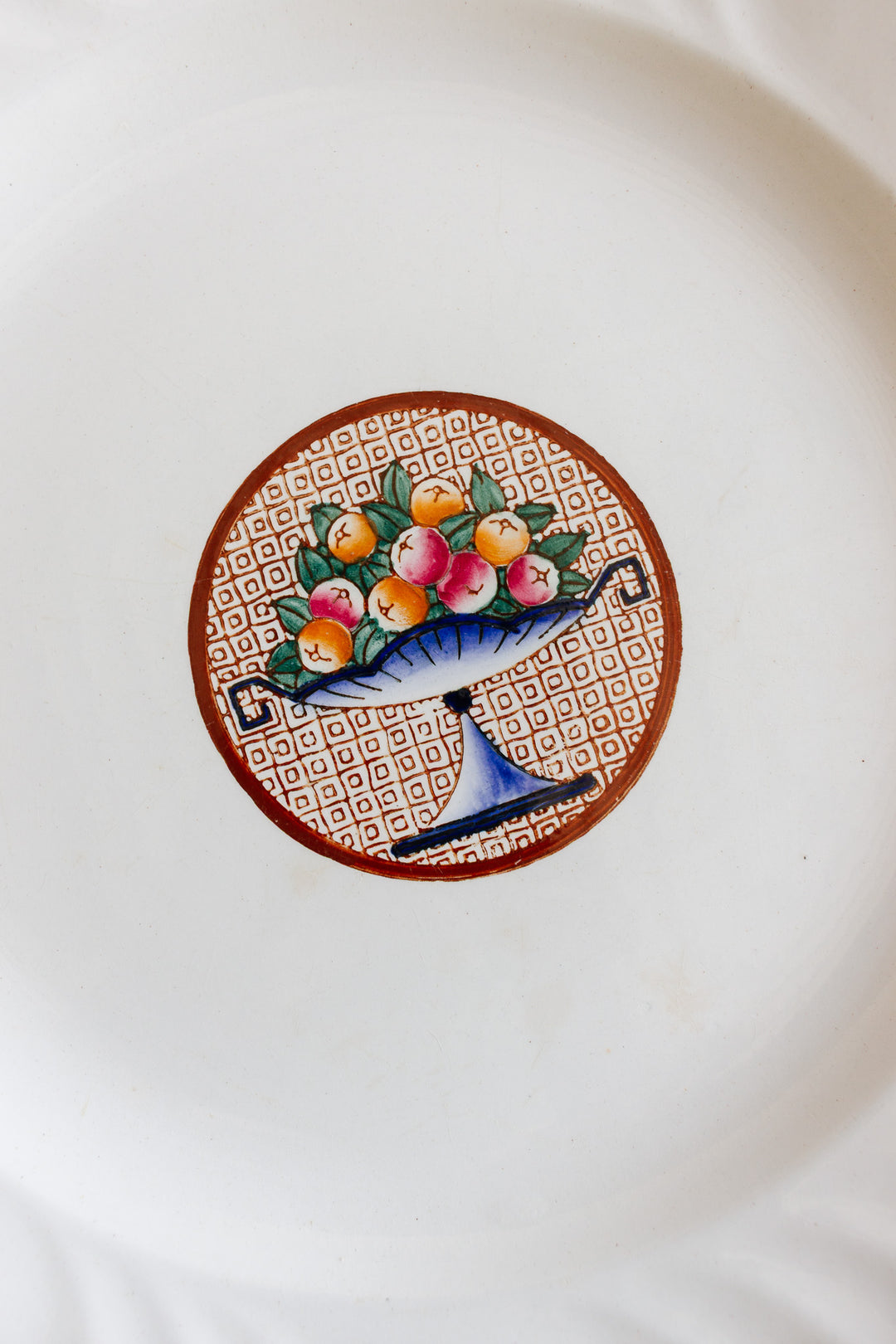 longwy art deco "maurice" platter