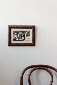 1934 french signed woodblock print