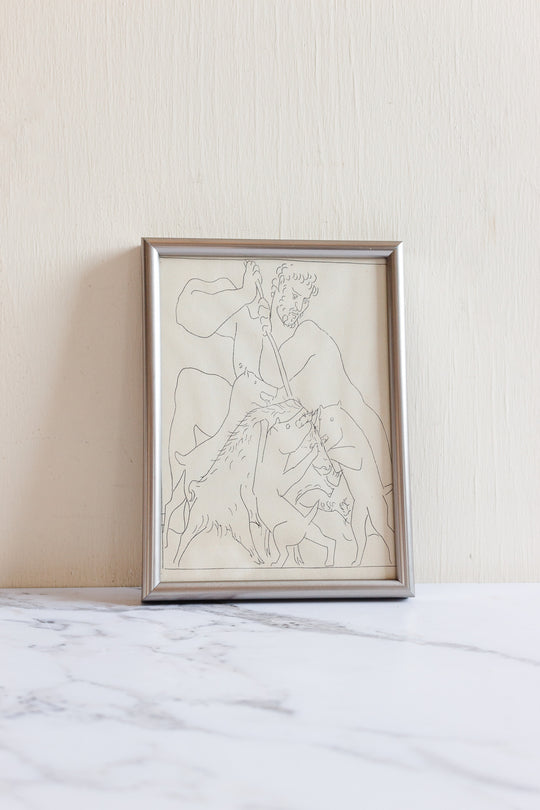 1950s framed etchings, “The Metamorphoses of Ovid” by Picasso