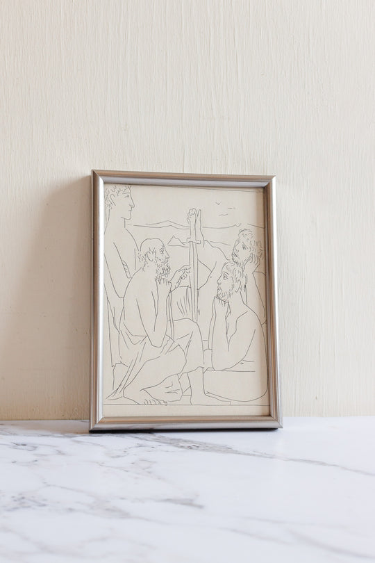 1950s framed etchings, “The Metamorphoses of Ovid” by Picasso