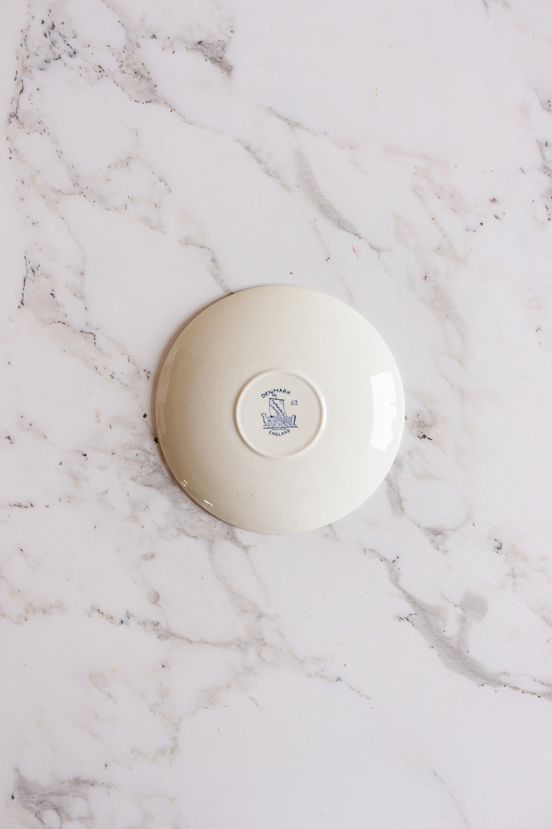 antique Furnivals England blue and white set