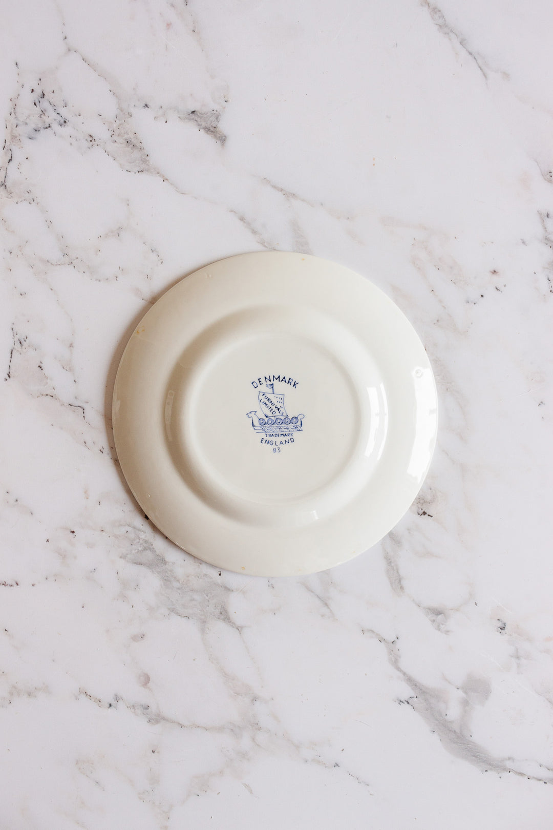 antique Furnivals England blue and white set